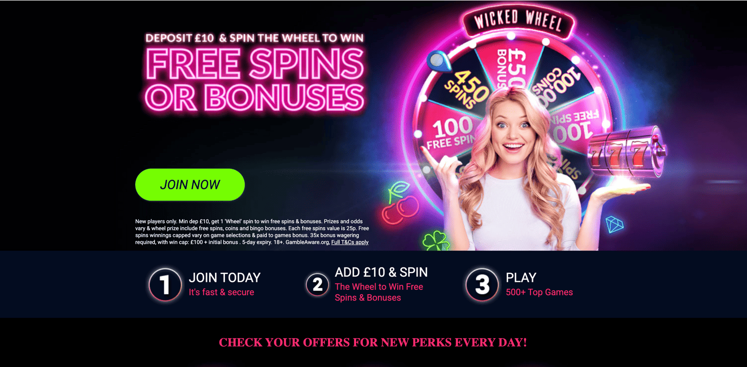 Wicked Jackpots login Wicked Jackpots login